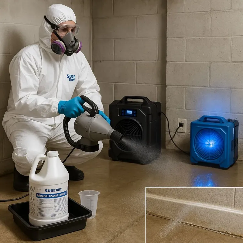 Sanitization and Odor Removal process in South Beach, FL
