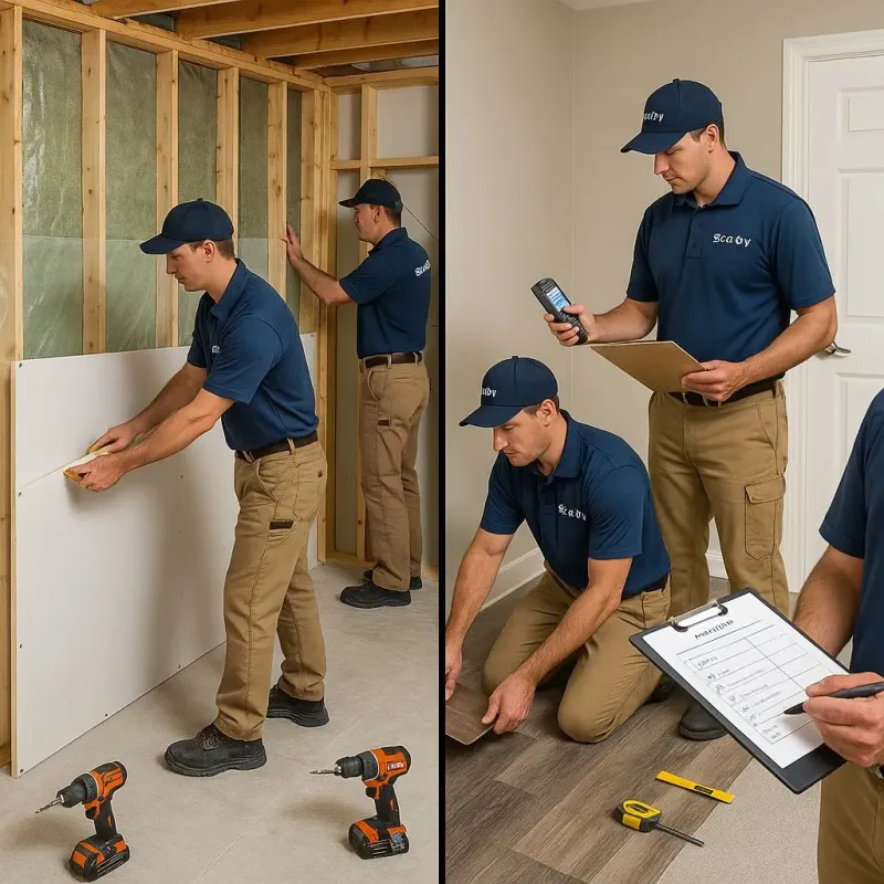 Repairs and Reconstruction process in South Beach, FL