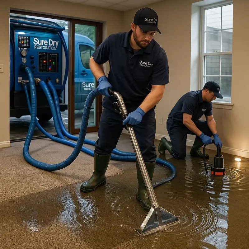 Water Extraction and Removal process in South Beach, FL